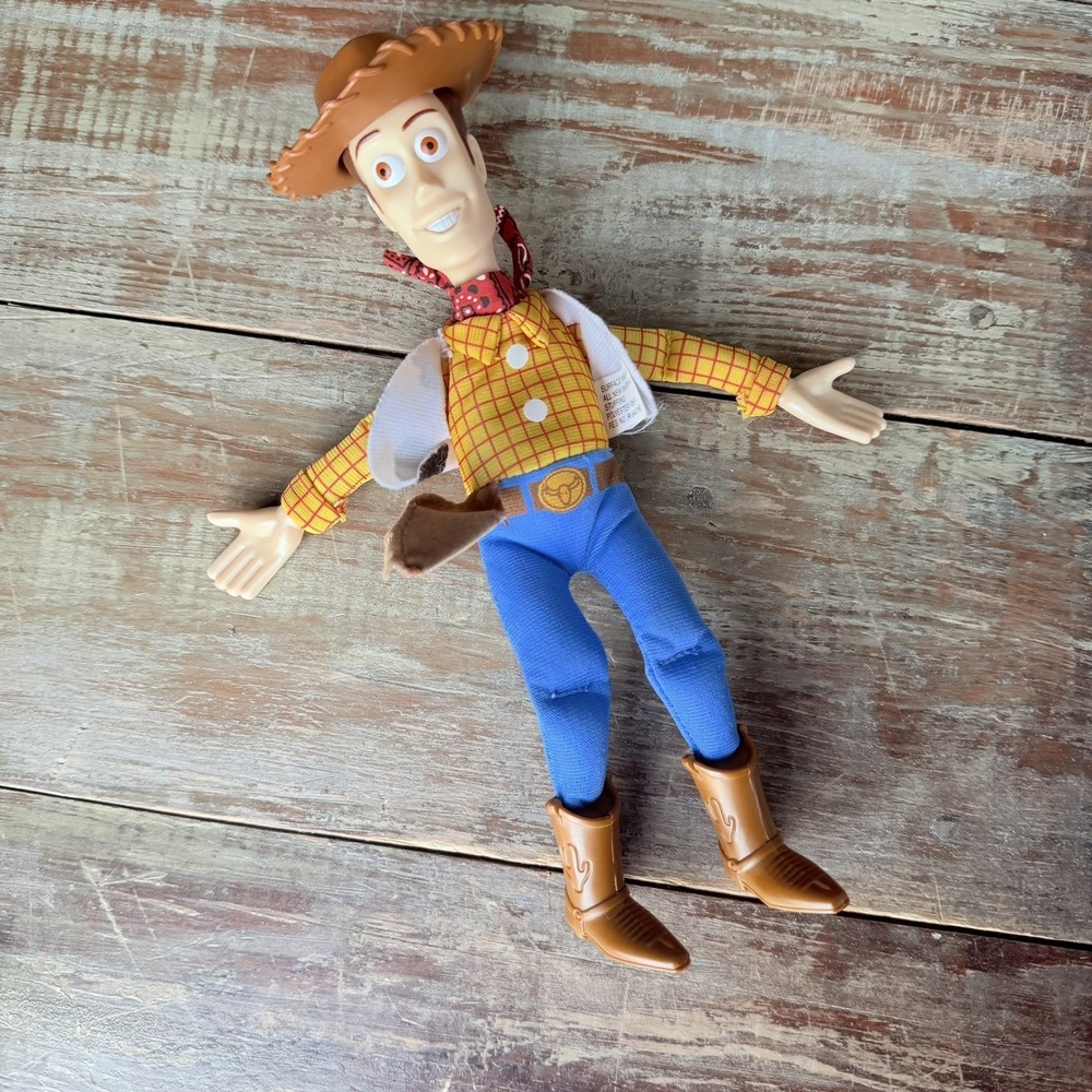 Vintage Talking Woody Toy Story Doll Burger King 1995 Disney Pixar